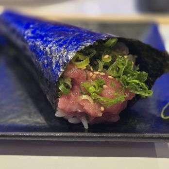 Okumura Restaurant - Negi Toro Handroll (part of the Chef Choice Omakase) - Sushi Bars Near Me - Encino, California Okumura Restaurant - Negi Toro Handroll (part of the Chef Choice Omakase) - Sushi Bars Near Me - Encino, California