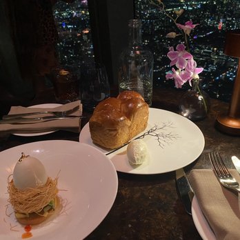 Peak with Priceless Restaurant & Bar - The Egg and Milk Bread - both amazing - New American Near Me - New York, New York