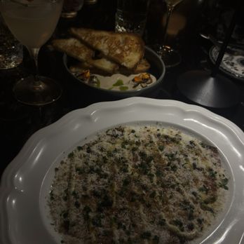 Sparrow Wine Bar - Mushroom Patè, Beef Carpaccio, tomato basil gimlet - Wine Bars Near Me - Orlando, Florida Sparrow Wine Bar - Mushroom Patè, Beef Carpaccio, tomato basil gimlet - Wine Bars Near Me - Orlando, Florida