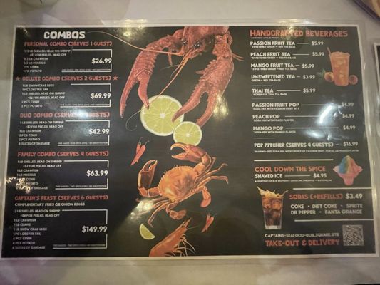Menu photo 6 Captain's Seafood Boil Las Vegas, NV Menu photo 6 Captain's Seafood Boil Las Vegas, NV