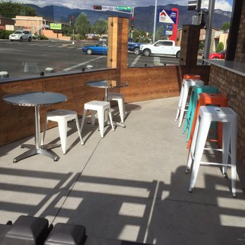 Poki Poki - One side of the outside patio seating. It continues around the corner! - Poke Near Me - Albuquerque, New Mexico Poki Poki - One side of the outside patio seating. It continues around the corner! - Poke Near Me - Albuquerque, New Mexico