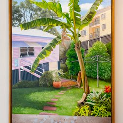 Woolloongabba Art Gallery - Stephen Nothling, This Is My Path 2018, 82 x 60cm, Oil on board