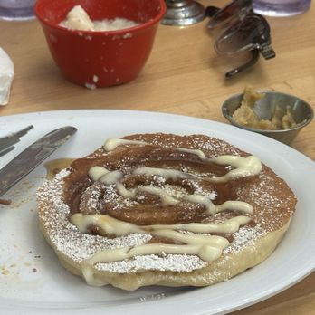 Ruby Sunshine Charleston Downtown - Cinnamon Swirl Pancakes - Breakfast & Brunch Near Me - Charleston, South Carolina