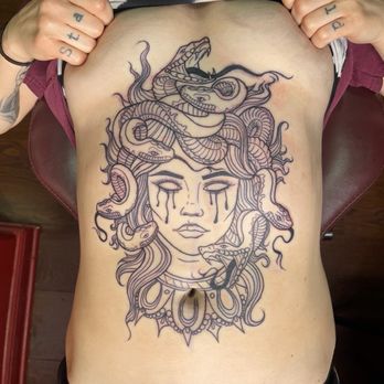 Sacred Tiger Tattoo - Medusa - Tattoo Near Me - San Diego, California Sacred Tiger Tattoo - Medusa - Tattoo Near Me - San Diego, California