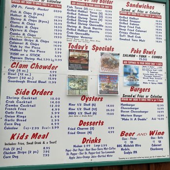 Giovanni's Take Out Express - menu - Seafood Near Me - Morro Bay, California Giovanni's Take Out Express - menu - Seafood Near Me - Morro Bay, California