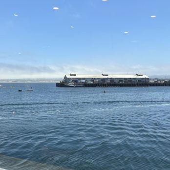 Rockfish Harbor Grill - View from our table inside the restaurant - Seafood Near Me - Monterey, California Rockfish Harbor Grill - View from our table inside the restaurant - Seafood Near Me - Monterey, California