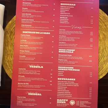 Casa Lola - Menu - Mexican Near Me - Sacramento, California