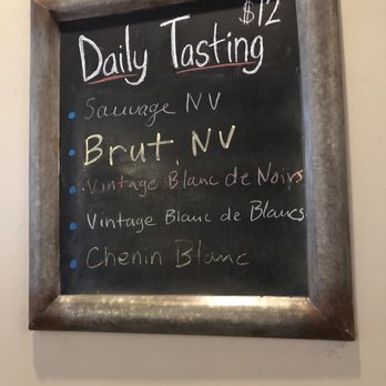 Gruet Winery - Daily tasting menu - Wineries Near Me - Albuquerque, New Mexico