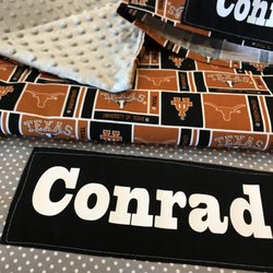 Tailored Creations by Toni - Custom Nap Mat (1x19x45), Blanket (32x45) and Pillow (12x16)