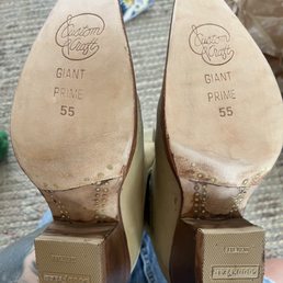 Resoled boots Resoled boots