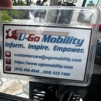 UGo Mobility - Mobility Equipment Sales & Services Near Me - Honolulu, Hawaii UGo Mobility - Mobility Equipment Sales & Services Near Me - Honolulu, Hawaii