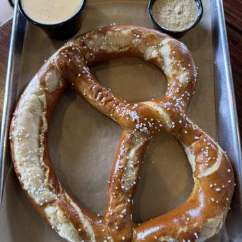 Burning Barrel Brewing and Spirits - bavarian pretzel - Cocktail Bars Near Me - Placerville, California