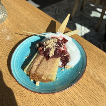 CharroVida - Pumpkin Tamale - Mediterranean Near Me - Tucson, Arizona