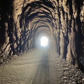 Historic Railroad Trail - Rail Car Tunnel one - Hiking Near Me