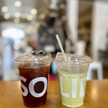 Solid Coffee Roasters - Single Origin Pour Over Coffee & Iced Matcha Latte - Coffee Roasteries Near Me - Artesia, California Solid Coffee Roasters - Single Origin Pour Over Coffee & Iced Matcha Latte - Coffee Roasteries Near Me - Artesia, California