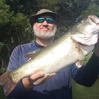 Central Texas Fishing Guide - 8.12# largemouth bass on Lake LBJ.  Big summertime bass! - Fishing Near Me