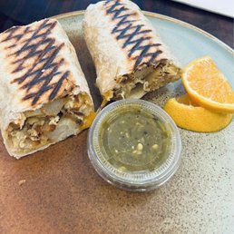 Breakfast Burrito extra crispy