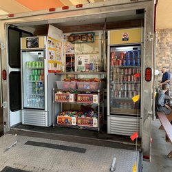Storefront of their food truck.