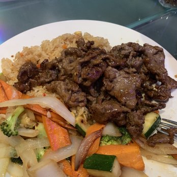 Shogun Palace - I had the Bakersfield dish which has steak and shrimp . The nickname of the chef is Taliban. He did an amazing job and show. - Sushi Bars Near Me - Bakersfield, California