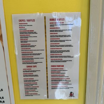 CrepeBerry’s - Menu - Ice Cream & Frozen Yogurt Near Me - Donabate, D CrepeBerry’s - Menu - Ice Cream & Frozen Yogurt Near Me - Donabate, D