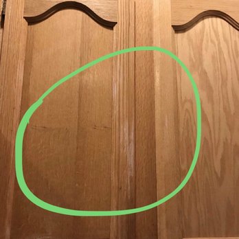 Deep Cleaning And Sanitizing Services - This is what she did to our cabinets after wiping them down with alcohol smh - Home Cleaning Near Me