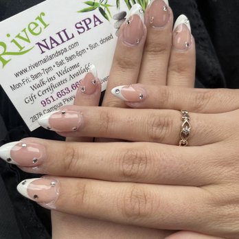 River Nail Spa - set done by Lynn - Nail Salons Near Me - Riverside, California