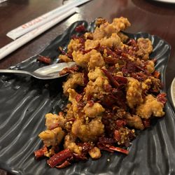 TKS Chinese Cuisine - Diced chicken with chili pepper