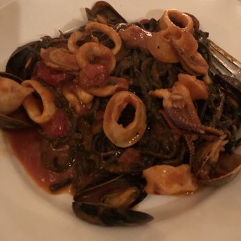 Piccolo Sogno - Spaghetti Neri Frutti Di Mare - Italian Near Me - Chicago, Illinois Piccolo Sogno - Spaghetti Neri Frutti Di Mare - Italian Near Me - Chicago, Illinois