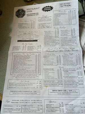 Menu photo 2 Stop Inn Woodside, NY