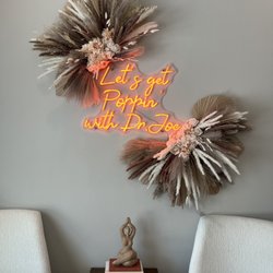 Prodigy Chiropractic - Neon light in waiting room