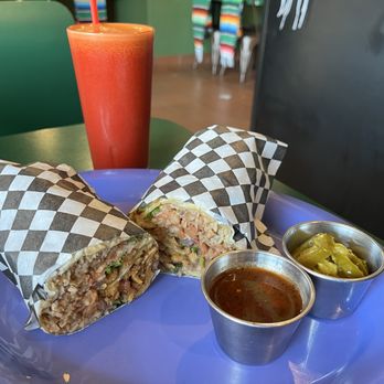 Leonors Vegetarian Mexican Restaurant - Carne Asada Burrito - Mexican Near Me - Studio City, California