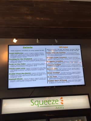 Menu photo 6 Squeeze Juicery Buffalo, NY