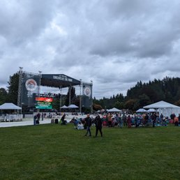 Outdoor concert area.