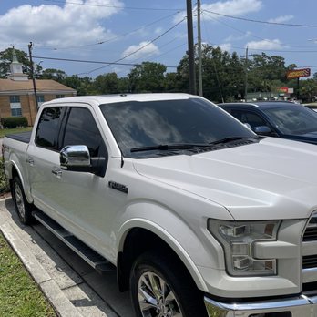 Solar Shade Window Tint - Definitely uniform look for "Storm Shadow" - Home Window Tinting Near Me - Jacksonville, Florida