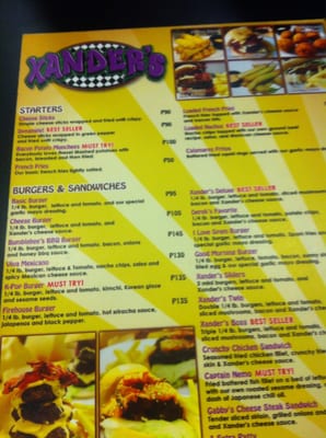 Menu photo 1 Xander's Diner Las Piñas, NCR