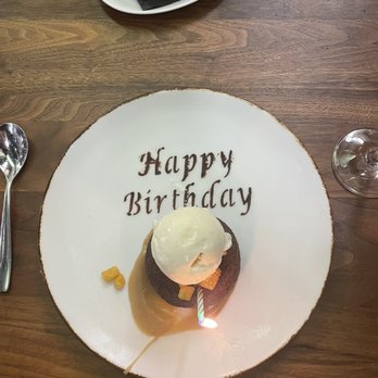 Old Brea Chop House - Complimentary birthday dessert and a perfect creme brûlée - Steakhouses Near Me - Brea, California