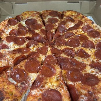 Atomic Pizza - Large pepperoni pizza - Pizza Near Me - La Habra, California