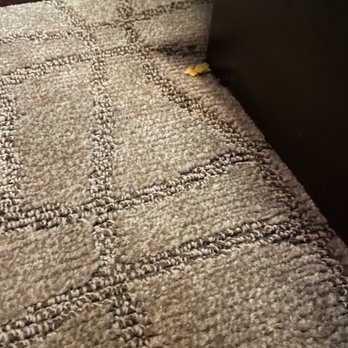 DoubleTree by Hilton Hotel Pittsburgh - Green Tree - Large food crumb on floor, indicating that if someone did vacuum our room prior to arrival they didn't spend a lot of time or care doing so. - Hotels Near Me - Pittsburgh, Pennsylvania