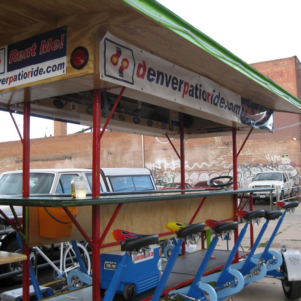 Denver Patio Ride - Party Bike Rentals Near Me - Denver, Colorado