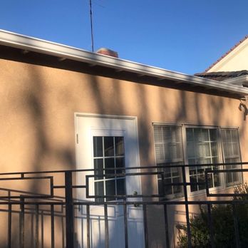 The Rain Gutter Specialists - New gutter along back of house. - Gutter Services Near Me - Van Nuys, California The Rain Gutter Specialists - New gutter along back of house. - Gutter Services Near Me - Van Nuys, California