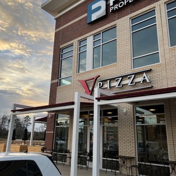 V Pizza Brier Creek + Flask - Outside restaurant - Chicken Wings Near Me - Raleigh, North Carolina V Pizza Brier Creek + Flask - Outside restaurant - Chicken Wings Near Me - Raleigh, North Carolina