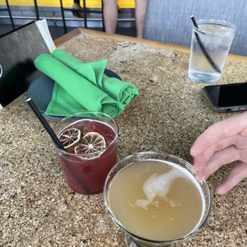 360 Rooftop Bar - Hemingway in Jerez (right) and blood and honey - Lounges Near Me - St. Louis, Missouri