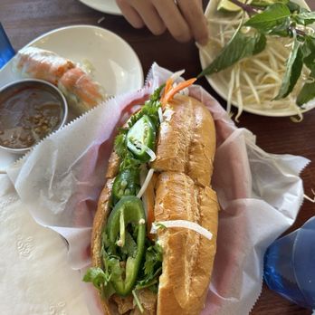 New Saigon - Tofu Banh mi sandwich - Vietnamese Near Me - Boston, Massachusetts