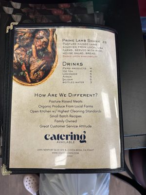 Menu photo 8 Izmir Costa Mesa, CA Menu photo 8 Izmir Costa Mesa, CA