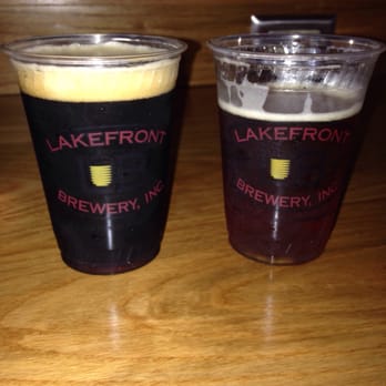 Lakefront Brewery - Fixed gear and the organic coffee beer (couldn't remember the name sorry) - Breweries Near Me - Milwaukee, Wisconsin Lakefront Brewery - Fixed gear and the organic coffee beer (couldn't remember the name sorry) - Breweries Near Me - Milwaukee, Wisconsin