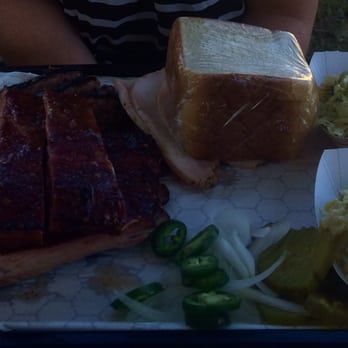 CorkScrew BBQ - Delicious pork ribs, brisket, turkey (it's hiding) Potato salad.....my goodness - Barbeque Near Me - Spring, Texas CorkScrew BBQ - Delicious pork ribs, brisket, turkey (it's hiding) Potato salad.....my goodness - Barbeque Near Me - Spring, Texas