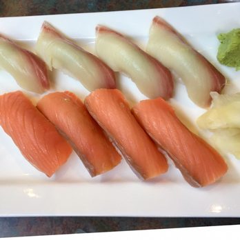 Kirala - Hamachi and smoked salmon nigiris - Sushi Bars Near Me - Berkeley, California