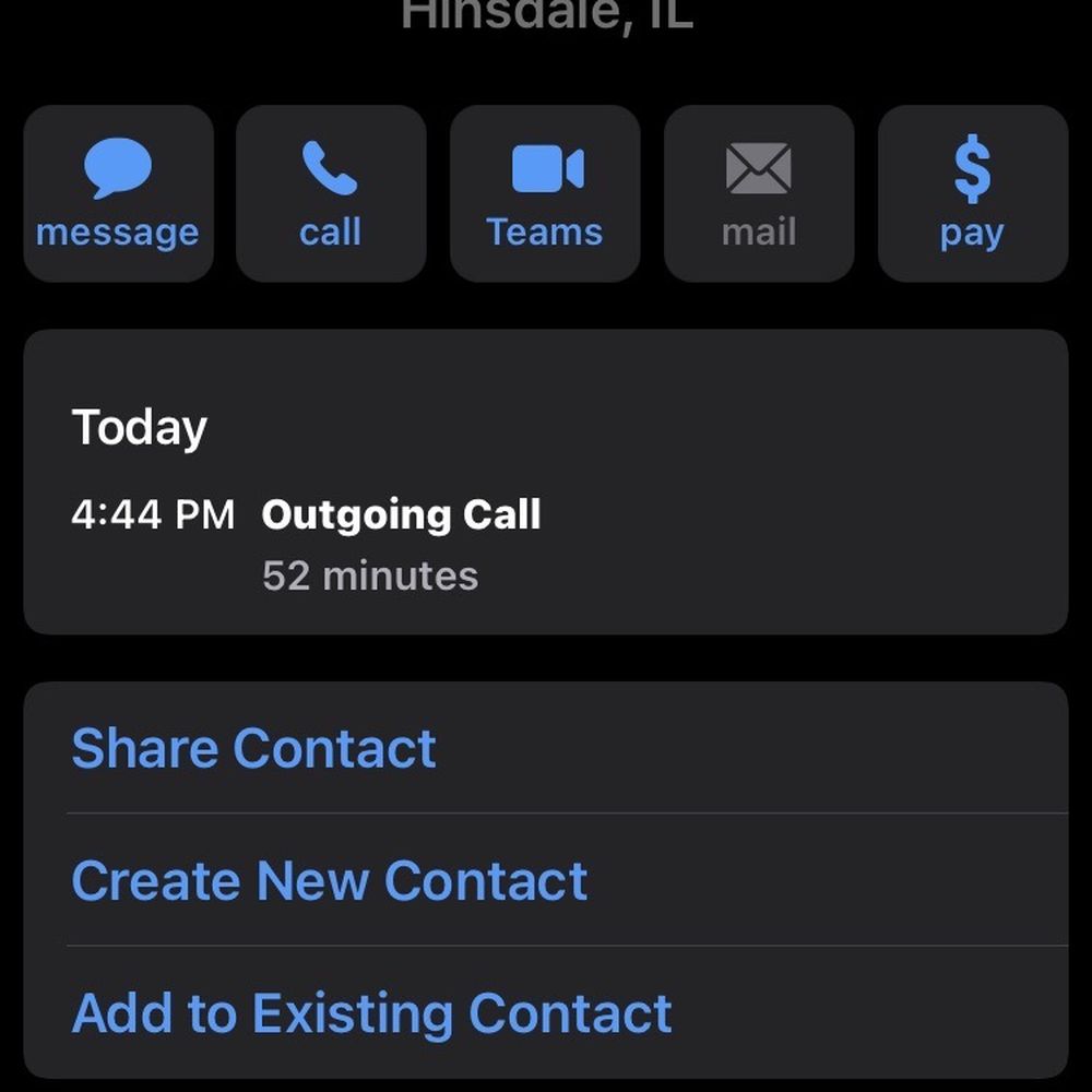 Phone call that shows they put me on hold for 45 minutes