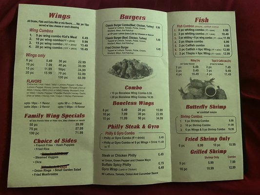 Menu photo 1 Wing N Burger Morrow, GA Menu photo 1 Wing N Burger Morrow, GA