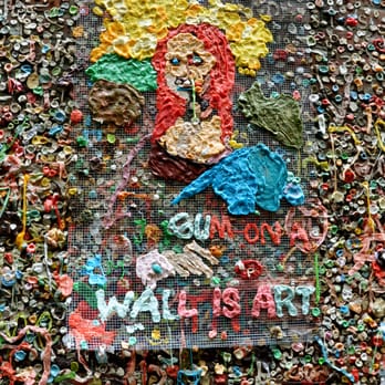 The Gum Wall - Local Flavor Near Me - Seattle, Washington